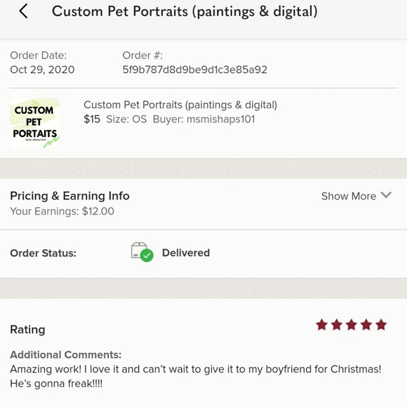 Custom Pet Portraits - Picture 3 of 7